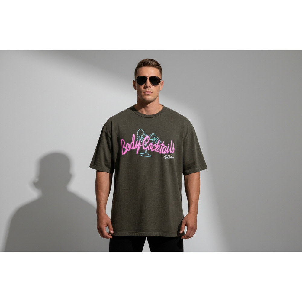Rare Gallery Dept Rework! Doc Johnson Black T-Shirt - Size Mens XL